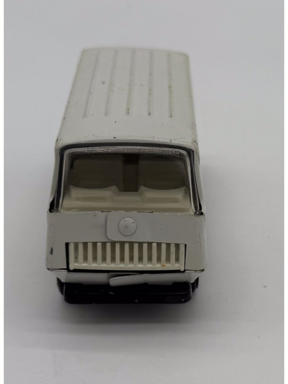 Vintage TONKA White  Ambulance Rescue Van Solid Pressed Steel 5.5”